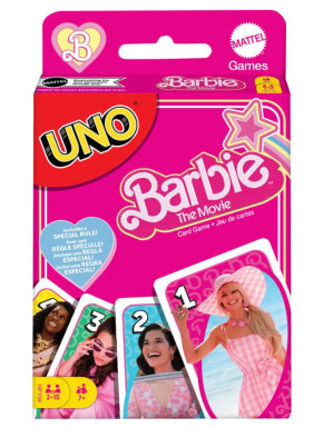 Barbie juego de cartas UNO