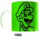 Taza Super Mario colors Luigi