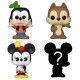 Disney Pack de 4 Figuras Bitty POP! Vinyl Goofy 2,5 cm