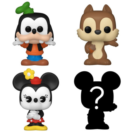 Disney Pack de 4 Figuras Bitty POP! Vinyl Goofy 2,5 cm