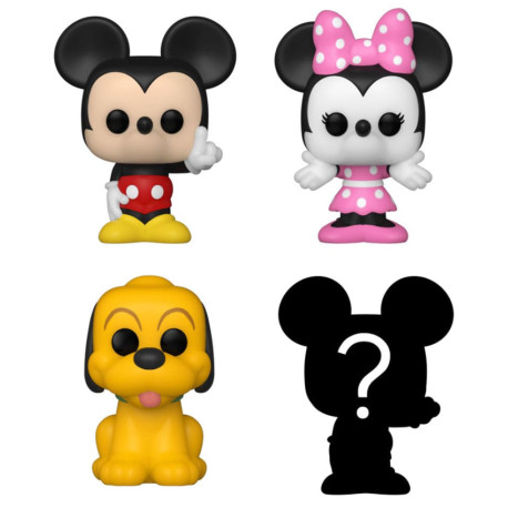 Disney Pack de 4 Figuras Bitty POP! Vinyl Mickey 2,5 cm