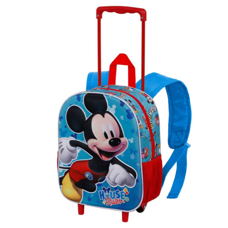 Mochila Infantil Mickey Mouse Azul