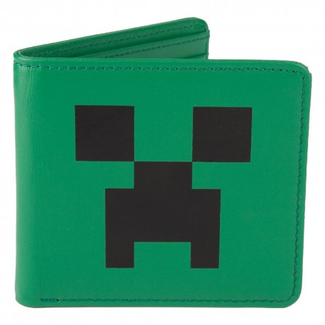 Minecraft portemonnee wallet leer Crepeer