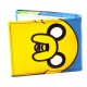Portemonnee Adventure Time gezichten