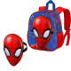 Mochila guardería Spiderman Rojo