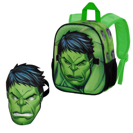 Mochila guardería Hulk Verde