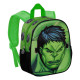 Mochila guardería Hulk Verde