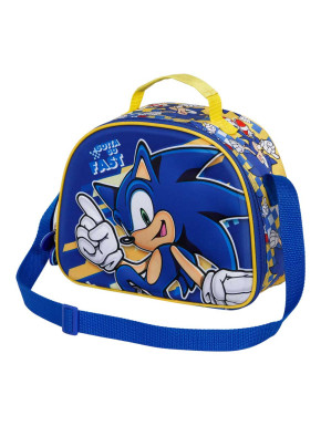 Portameriendas Sega-Sonic Azul