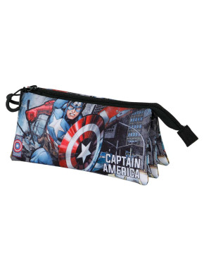 Portatodo Capitán América Multicolor