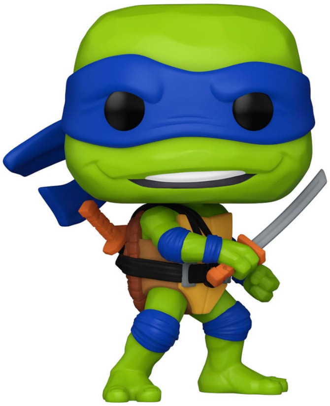 Tortugas Ninja: Caos Mutante, [leonardo] Figura Y Armas