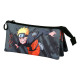 Portatodo Naruto con diseño de shuriken triple