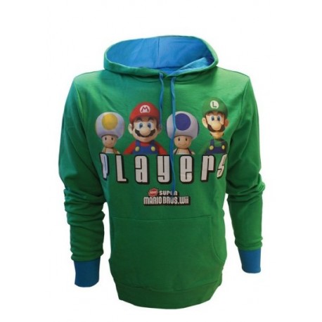 sweatshirt Super Mario choose player