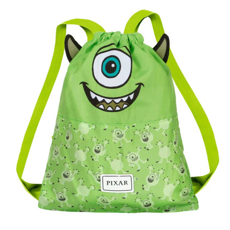 Mochila de cuerdas Monstruos S.A. Verde