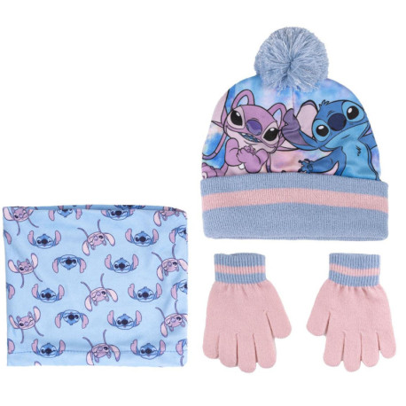 CONJUNTO 3 PIEZAS STITCH