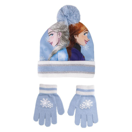 Bonnet et gants Frozen pour enfants