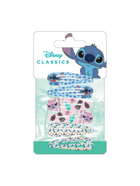 ACCESORIOS PELO CLIPS 6 PIEZAS DISNEY