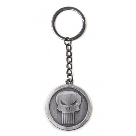 Llavero metálico Punisher Marvel