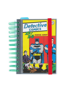 Agenda Escolar 2023/2024 11 Meses Batman Dc Comic