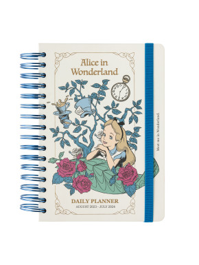 Agenda Escolar 2023/2024 A5 Alicia in Wonderland
