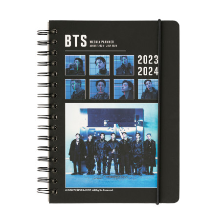 Agenda Escolar 2023/2024 Semana Vista A5 Bts solo 12,9€ 