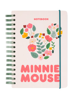 Cuaderno Tapa Forrada A5 Disney Minnie Mouse