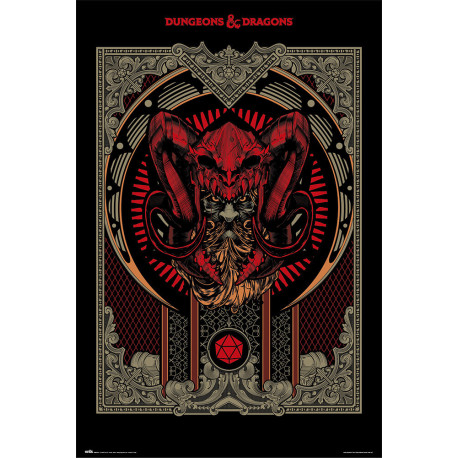 Poster Dungeons & Dragons Players Handbook