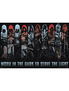 Poster Assassins Creed Work In The Dark