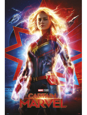 Poster Marvel Capitana Marvel One Sheet