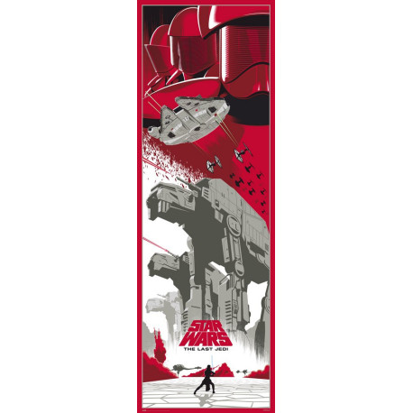 Poster Puerta Star Wars Episodio Viii