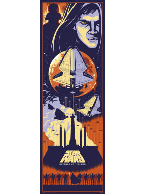 Poster Puerta Star Wars Episodio Iii