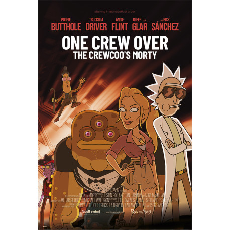 Poster Rick Y Morty 4 One Crew