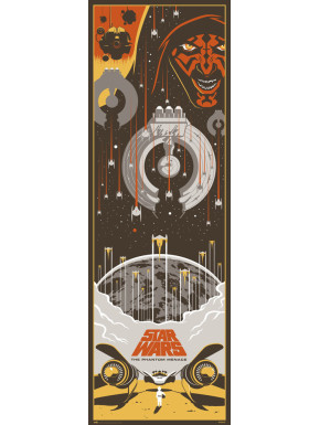 Poster Puerta Star Wars Episodio I