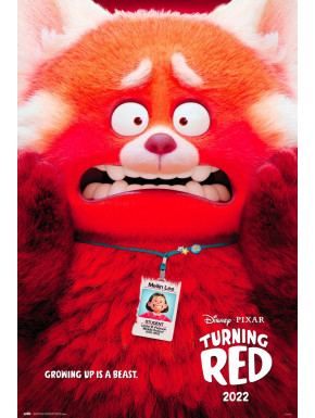Poster Pixar Turning Red