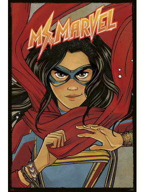 Poster Marvel Ms Marvel Comicbook