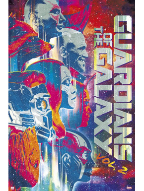 Poster Marvel Guardianes De La Galaxia 2
