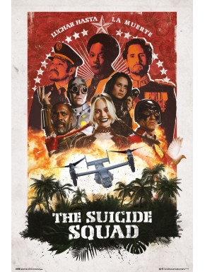 Poster Dc Comics Escuadron Suicida Personajes