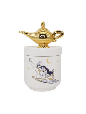 Bote Ceramica 3D Aladdin Lampara Genio Disney
