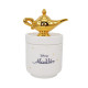 Bote Ceramica 3D Aladdin Lampara Genio Disney