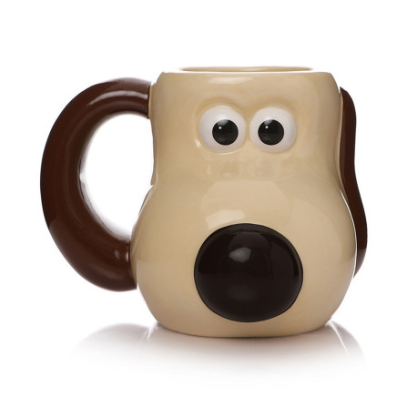 Taza 3D Wallace & Gromit colección oficial