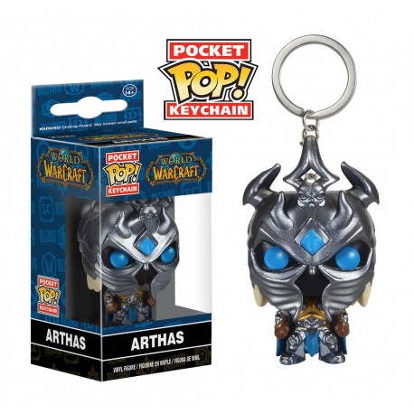 Keychain mini Funko Pop Arthas