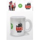 Taza Big Bang Theory characters