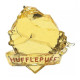 Figura acrílica Hufflepuff de Enesco Harry Potter