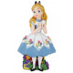 Figura floreada de Alicia en el País de las Maravillas de Enesco
