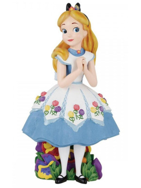 Figura floreada de Alicia en el País de las Maravillas de Enesco