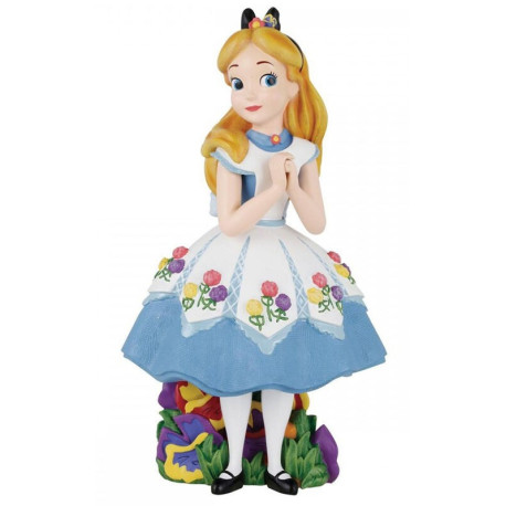 Figura floreada de Alicia en el País de las Maravillas de Enesco