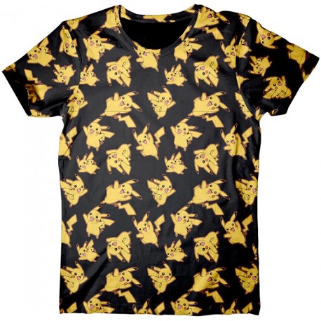 Camiseta Pokemon mosaic