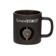 Taza cristal negro Targaryen 3D