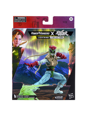 Figura Morphed Cammy Power Rangers Street Fighter