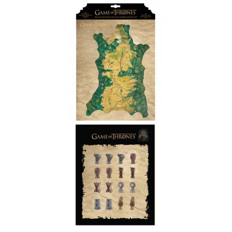 Jeu de aimant Game of Thrones Westeros