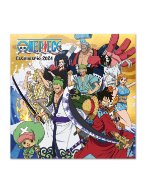 CALENDARIO 2024 30X30 ONE PIECE